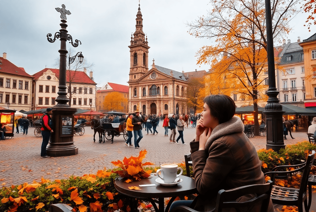 Kraków jesienią